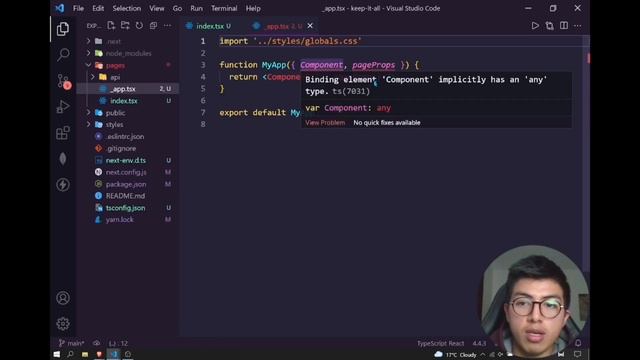 Pasar de JavaScript a TypeScript en un proyecto existente NextJS #WilCODE смотреть онлайн