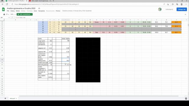 Ustawienia MPM DS 14 i analiza ogrzewania drewnem Grudzień 2022 roku смотреть онлайн