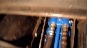 Установка Гидроцилиндра ЦС -100 на МТЗ. Штуцера