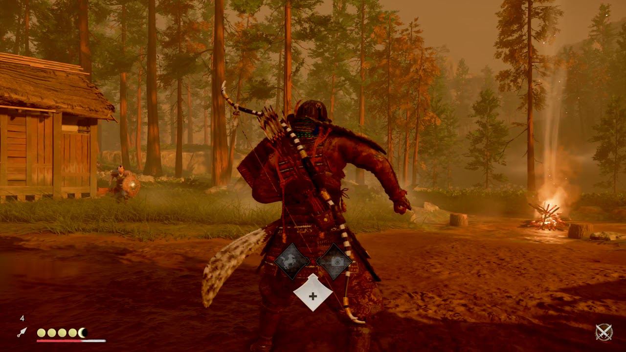 Ghost of Tsushima средний бой на средней сложности