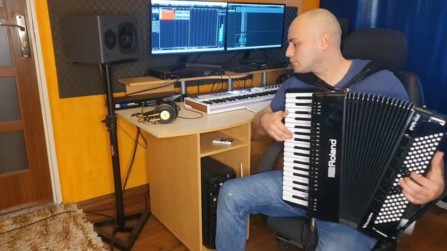 Podmoskiewskie wieczory, Hej Mazury akordeon roland fr4x смотреть онлайн