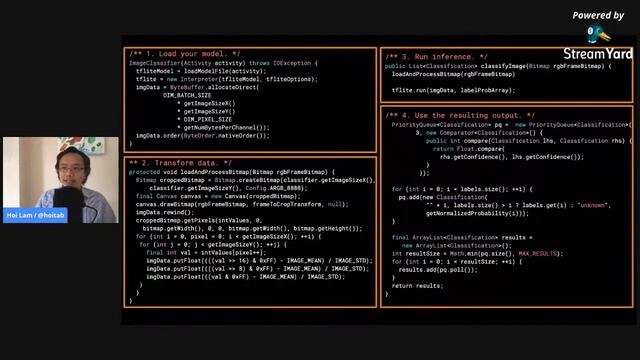 Android Machine Learning by Hoi Lam (Google) смотреть онлайн
