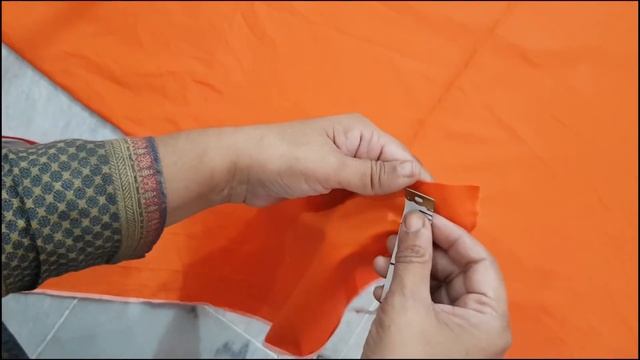 Round shape Umbrella lehenga cutting and stitching смотреть онлайн