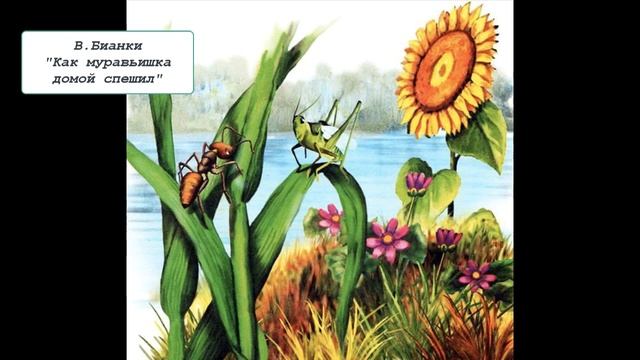 В. Бианки "Как муравьишка домой спешил" смотреть онлайн