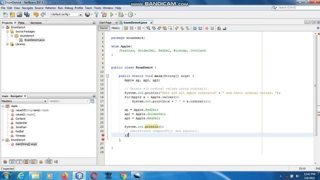 Java the complete Reference Ninth Edition (Chapter 12) Example (4) Enumerations Inherit Enum смотреть онлайн