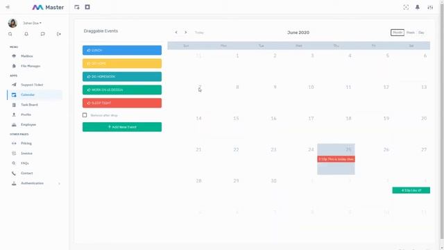 Master File Manager Bootstrap Admin Dashboard смотреть онлайн