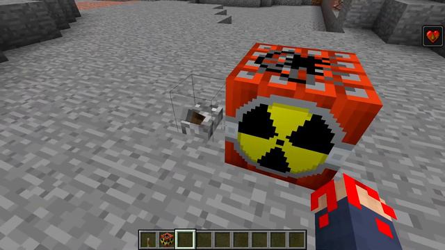 как взорвать ядерную бомбу в Minecraft Industrial Craft 2