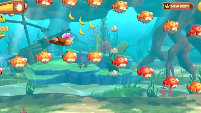 Banana Kong 2 - Tutorial Part 1 - Gameplay Walkthrough(Android, iOS) смотреть онлайн