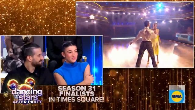 Charli D'Amelio and Mark Ballas talk winning 'Dancing With the Stars' l GMA смотреть онлайн