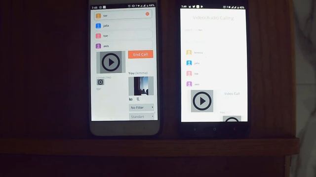 Web RTC One To One Call смотреть онлайн