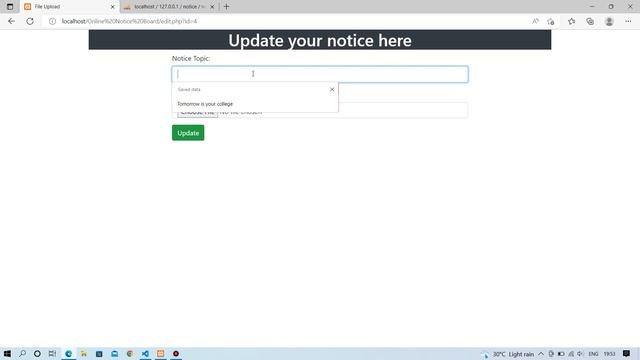 Online Notice Board Using PHP and MYSQLI смотреть онлайн