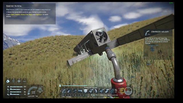 Space Engineers pt.1 - "The first flight" смотреть онлайн