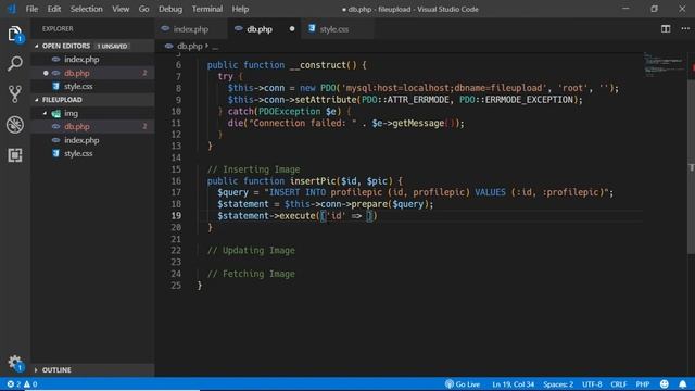 How To Upload Images Using PHP & MySQL смотреть онлайн
