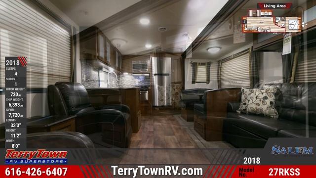 2018 Forest River Salem 27RKSS Travel Trailer RV For Sale TerryTown RV Superstore