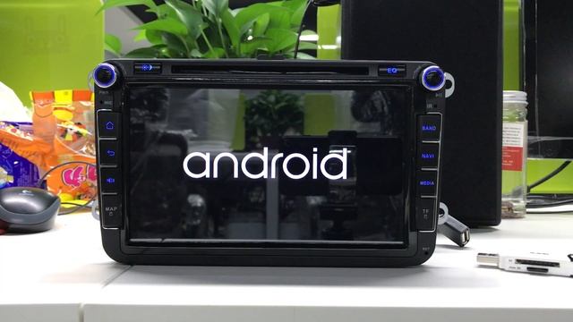Joying 8" android 6.0 VW car radio stereo with canbus MCU upgrade смотреть онлайн