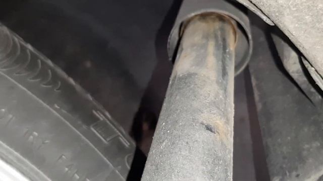 Замена задних пружин шкода а4
