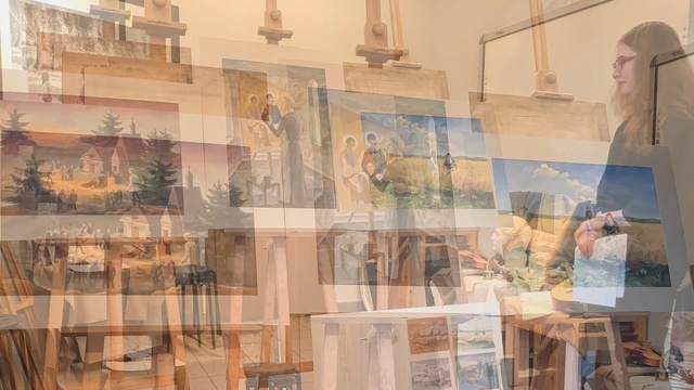 Выпускные работы учащихся ИЗО-отделения 2017 смотреть онлайн