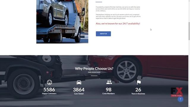 Auto Towing Moto CMS HTML Template TMT Horace Willie смотреть онлайн