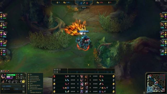 ТОП 1 РАМБЛ Кореи показывает как правильно играть в лес/ league of legends / Лига Легенд /Гайд РАМБ смотреть онлайн