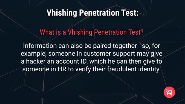What is a Vishing Penetration Test? смотреть онлайн