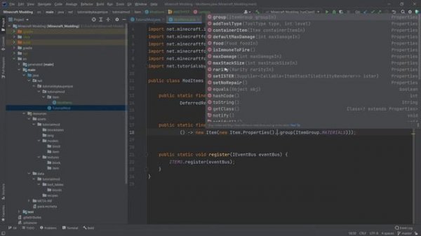 Add a CUSTOM ITEM to Minecraft 1.16.5 | Forge 1.16.5 Modding #3