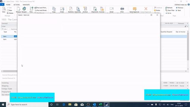 Short Keys of MS Navision смотреть онлайн