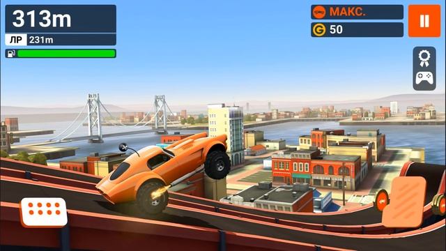 МАШИНЫ МОНСТРЫ Игровое видео про машинки, гонки на машинах MMX Hill Climb смотреть онлайн
