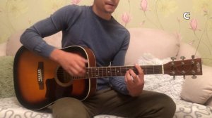 Виктор Цой - Звезда по имени солнце на баррэ c вступлением