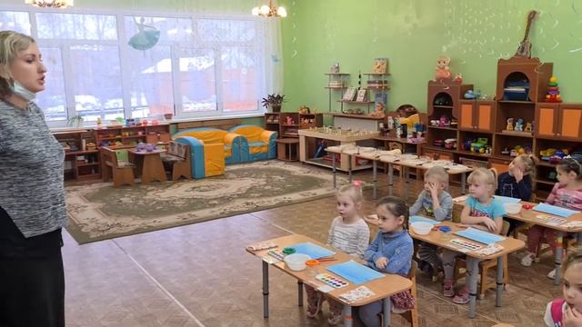 Открытое занятие. Группа 6 "Радуга" смотреть онлайн