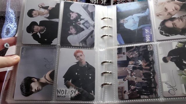 Обзор на мой биндер и  Kpop карты Stray Kids/kpop Merch
