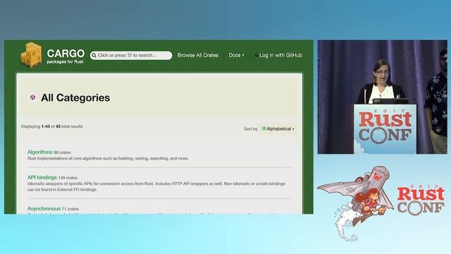 RustConf 2017 - Opening Keynote: Make Productivity a Core Value of Rust смотреть онлайн