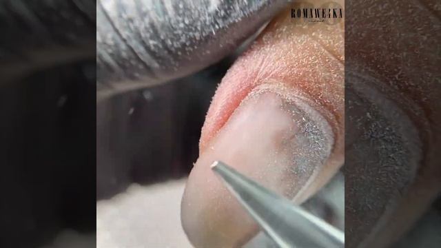 Снятие покрытия фрезами «Тайфун» и «Кристалл» от  @romawe4ka_life