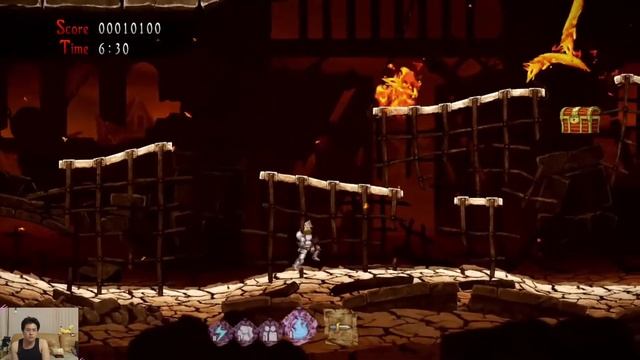 (SWITCH) Ghost 'N Goblin's Resurrection - 03 - Stage 2b - Legend - also Gold Armor смотреть онлайн