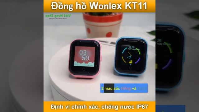 Đồng hồ định vị trẻ em Wonlex kt11, gọi video call tiện lợi смотреть онлайн