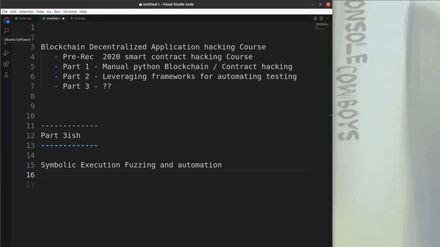 Web3 Hacking in Python - Thoughts on Part 3 Content.. смотреть онлайн