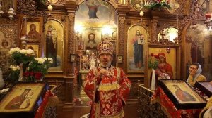 8.11.2016. Проповедь архиепископа Николая (Гроха) в Киевском Свято-Введенском монастыре.