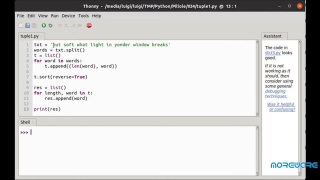 Pillole di Python 034 - Tuple #1 смотреть онлайн