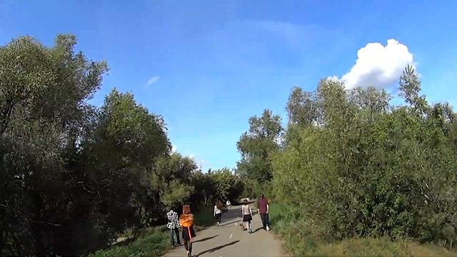 Омск. На самокате с экшен-камерой Sony AS15В. смотреть онлайн