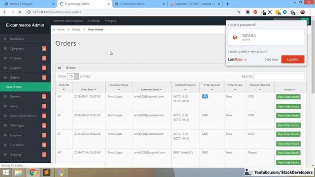 #161 Make E-com in Laravel 5.7 / 5.8 | Website Security | Secure Place Order Functionality смотреть онлайн