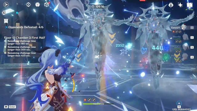 C0 Ganyu Freeze and C2 Keqing Furina Quickbloom - Genshin Impact Abyss 4.2 - Floor 12 9 Stars смотреть онлайн