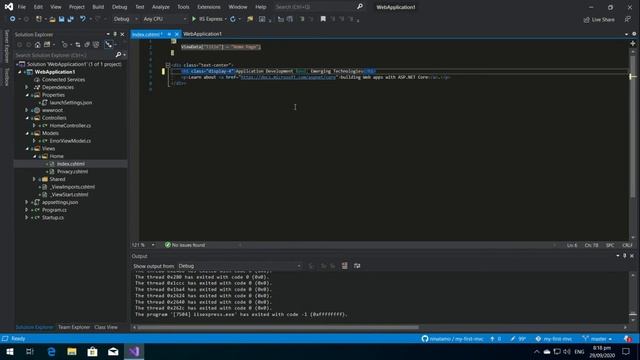 Creating Git Project MVC Sample смотреть онлайн