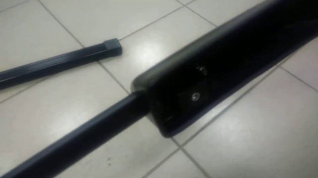 Рейлинги Нива 2131 с поперечинами (со сверлением, черные) смотреть онлайн