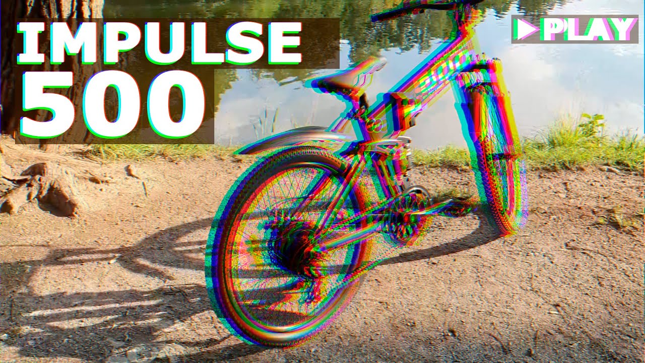Новый IMPULSE 500 _ На что он способен Горный складной электровелосипед на 500W и 48V_14Ah! смотреть онлайн