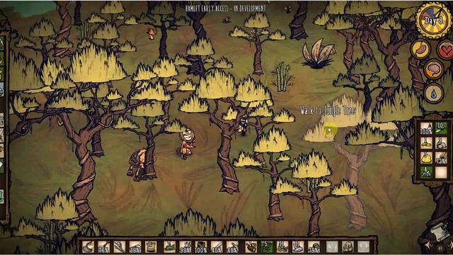 Пробую играть в игру "Донт старв"- 2 смотреть онлайн