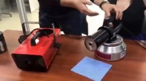 Удобство использования экотумана (сухого тумана) Турбины Fortela по сравнению с аппаратом Burgess