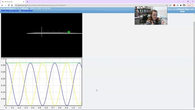 Using VPython to model the damped harmonic oscillator смотреть онлайн