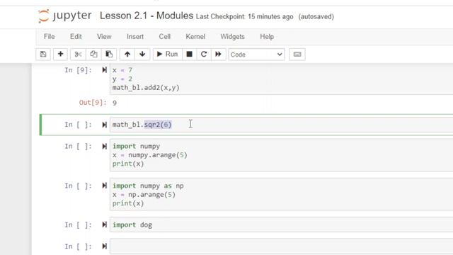 Python for Data Science Lesson 2.1: Create and Use Modules смотреть онлайн