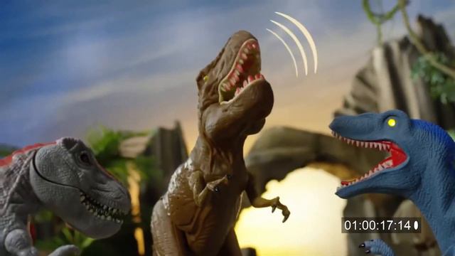 Mighty Megasaur Walking and Roaring T-Rex - Smyths Toys смотреть онлайн