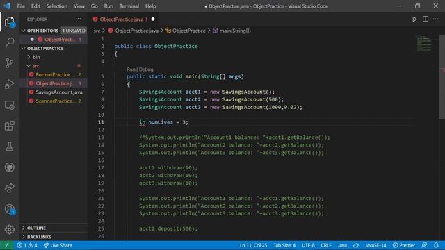 Object Reference Variables in Java смотреть онлайн
