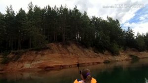 Байдарка Ермак - 450 на озёрах в Новинке.